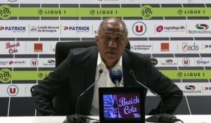 La réaction d'Antoine Kombouaré après EAG-Dijon (4-0)