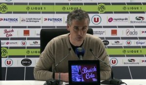 La réaction d'Olivier Dall'Oglio après EAG-Dijon (4-0)