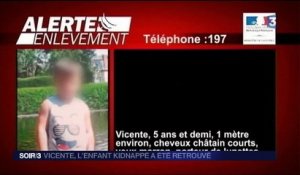 Vicente, l'enfant kidnappé a été retrouvé