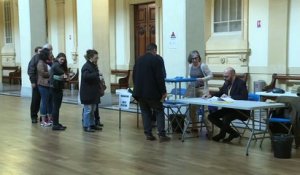 Présidentielle: un bureau de vote à Lyon