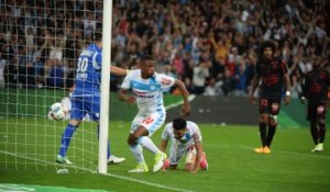 OM 2-1 Nice : le but de Patrice Evra (66e)