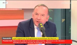 "Le Medef travaillera en confiance" avec Emmanuel Macron (Pierre Gattaz)