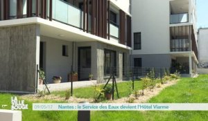 Nantes : le Service des Eaux deviant l'Hôtel Viarme