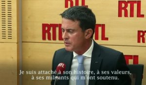 "Le parti socialiste est mort" a déclaré Manuel Valls
