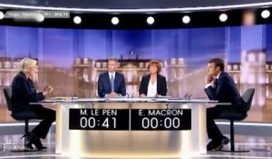 Extrait du débat présidentiel : Le Pen vs Macron (Vendée)