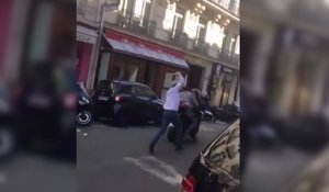Un passant filme le braquage d'une bijouterie parisienne