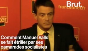 Manuel Valls étrillé par ses camarades socialistes