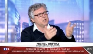 [Zap Actu] Déclaration choc de Michel Onfray sur les soutiens d'Emmanuel Macron (11/05/17)