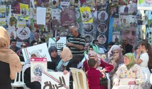 Mobilisation à Ramallah en soutien aux prisonniers palestiniens