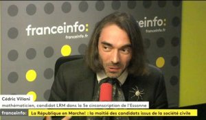 Cédric Villani : "Bayrou n'a pas parlé de catastrophe"