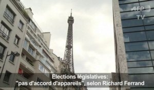 Elections législatives: "Pas d'accord d'appareils" (Ferrand)