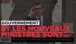 L'annonce du nouveau gouvernement