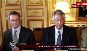 Le parcours politique de Bruno Le Maire, ministre de l'Économie du gouvernement d'Édouard Philippe