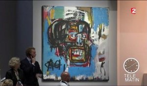 Art : record pour une toile de Basquiat
