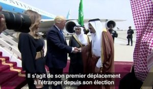 Donald Trump entame à Ryad son premier déplacement à l'étranger