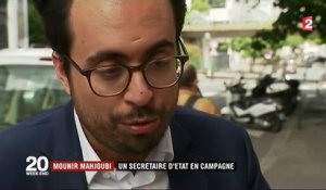 Législatives : Mounir Mahjoubi, un secrétaire d'État en campagne
