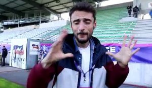 Vlog du match OL / PSG feminin réalisé par Vinsky pour FranceTVSport