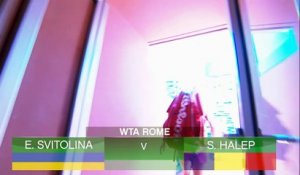 Rome - Svitolina bat Halep et rafle un 4e titre en 2017