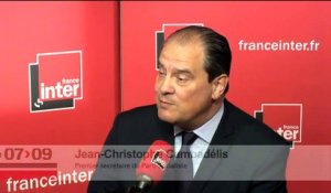 Jean-Christophe Cambadélis : "On avance vers une forme politique qui est un peu dangereuse pour notre pays"