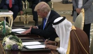 Méga contrats d'armements signés entre les USA et l'Arabie