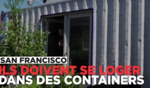 Crise du logement à San Francisco : ils habitent dans des containers