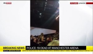 Explosion Manchester: La chaîne SkyNews diffuse le moment précis où l'explosion a semé la panique dans le stade