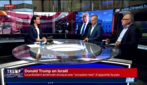 Donald Trump en Israël: Le président américain évoque une "occasion rare" d'apporter la paix