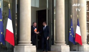 Réforme du travail: le patronat reçu par Emmanuel Macron