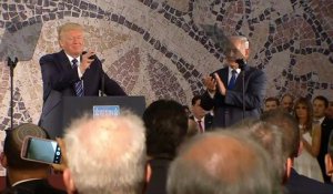 Trump appelle Israéliens et Palestiniens au compromis