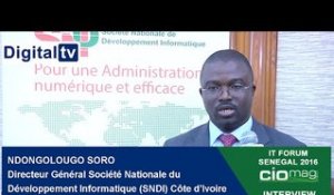 [INTERVIEW] - IT Forum Sénégal 2016 - Ndongolougo Soro : DG SNDI Côte d’Ivoire