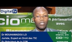 [INTERVIEW] - IT Forum Sénégal 2016 - Dr Mouhamadou Lo Expert en Droit des TIC et ex Pdt de la CDP