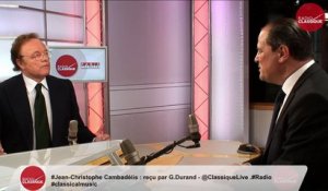 "Le Parti Socialiste n'est pas réductible à sa représentation parlementaire" Jean-Christophe Cambadélis (24/05/2017)
