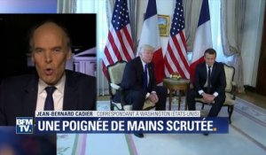 Qui a "remporté" la poignée de main entre Trump et Macron?