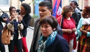 Annick Girardin au Panthéon journée nationale d'hommage aux victimes de l’esclavage colonial