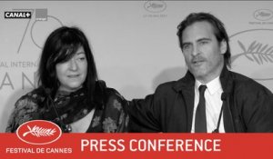 YOU WERE NEVER REALLY HERE - Press Conference - EV - Cannes 2017