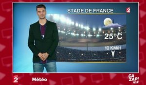 Quand un joueur du PSG présente la météo de France 2 !