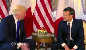 La surprenante demande de Donald Trump à Emmanuel Macron
