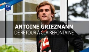Antoine Griezmann de retour à Clairefontaine