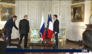 Macron-Poutine: la France veut renforcer le "partenariat avec la Russie" sur la Syrie