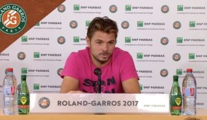 Roland Garros 2017 : 1T conférence de presse Stan Wawrinka