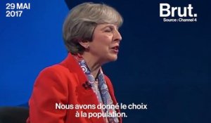 Theresa May déstabilisée en direct à la télé britannique