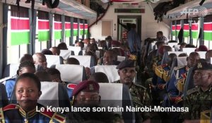 Le Kenya lance son train Nairobi-Mombasa