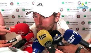 Roland-Garros 2017 - Lucas Pouille : "J'aime jouer sur ce Central"