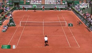 Roland-Garros 2017 : La défense de mammouth d’Andy Murray ! (3-5)