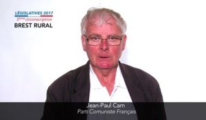 Législatives 2017. Jean-Paul Cam : 3e circonscription du Finistère (Brest rural)