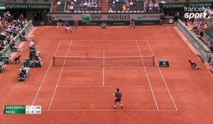 Roland-Garros 2017 : Rafa Nadal c’est très fort, trop fort pour Basilashvili (6-0, 6-1)