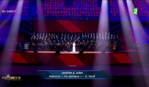 Jules & Jeanne chantent « Le choeur des hébreux » de Verdi - Prodiges