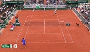 Roland-Garros 2017 : Le spectacle continue entre Murray et Del Potro (7-6, 3-2)