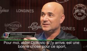 Interview - Agassi : "Une bonne chose pour le tennis d'aider Djokovic"