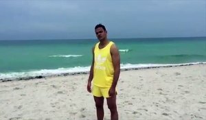 Hatem Ben Arfa poste une vidéo de sa préparation sur une plage